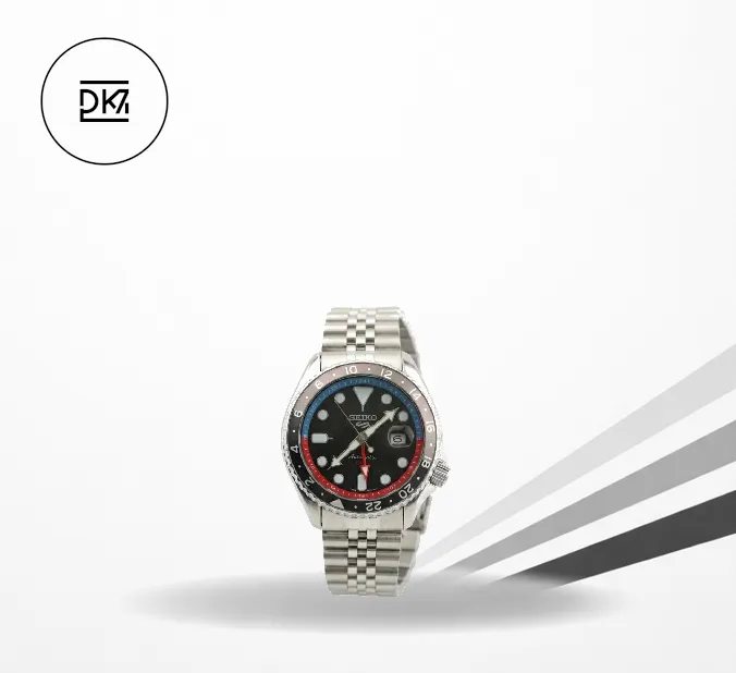 Seiko GMT Pepsi Steel