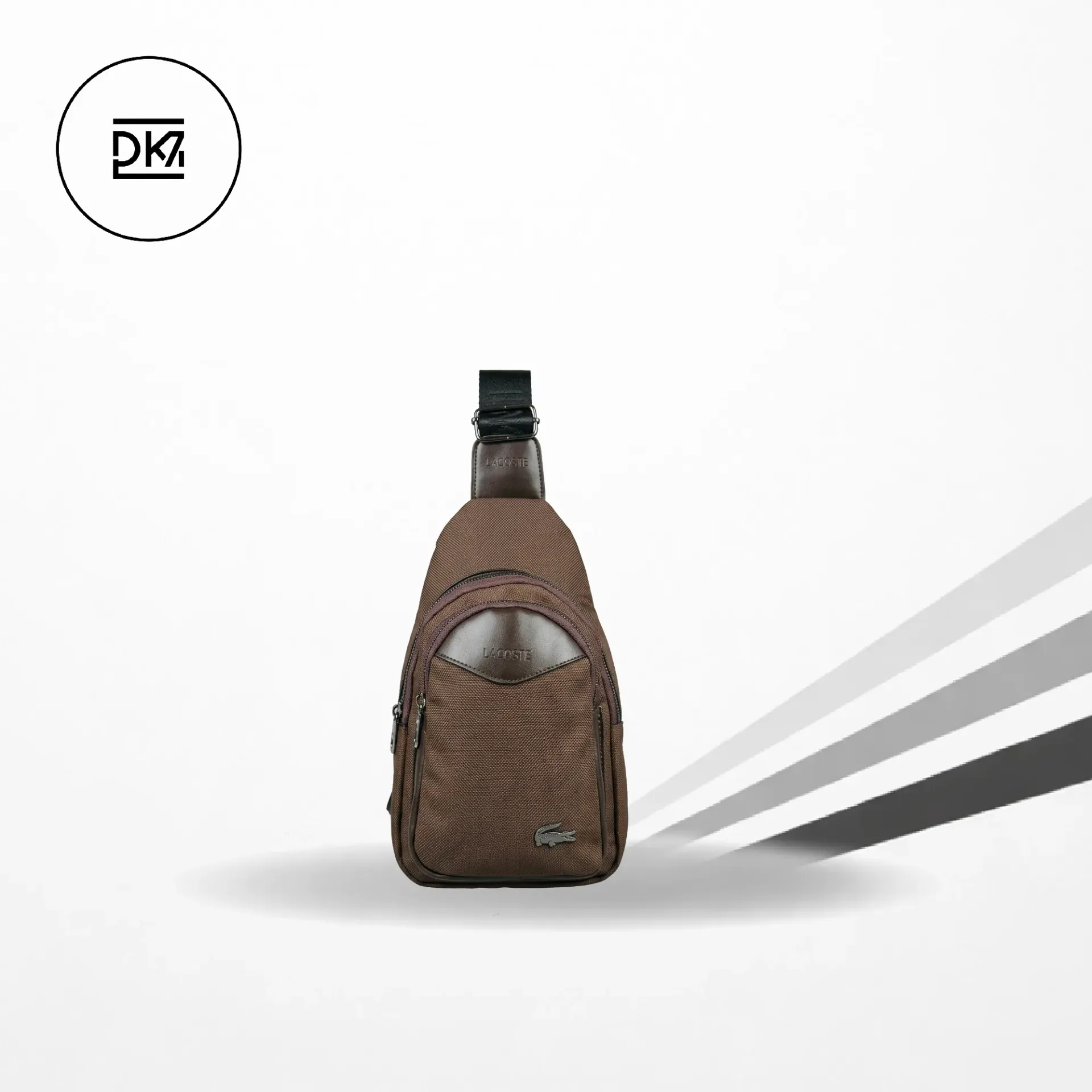 Lacoste Sling Bag – Brown