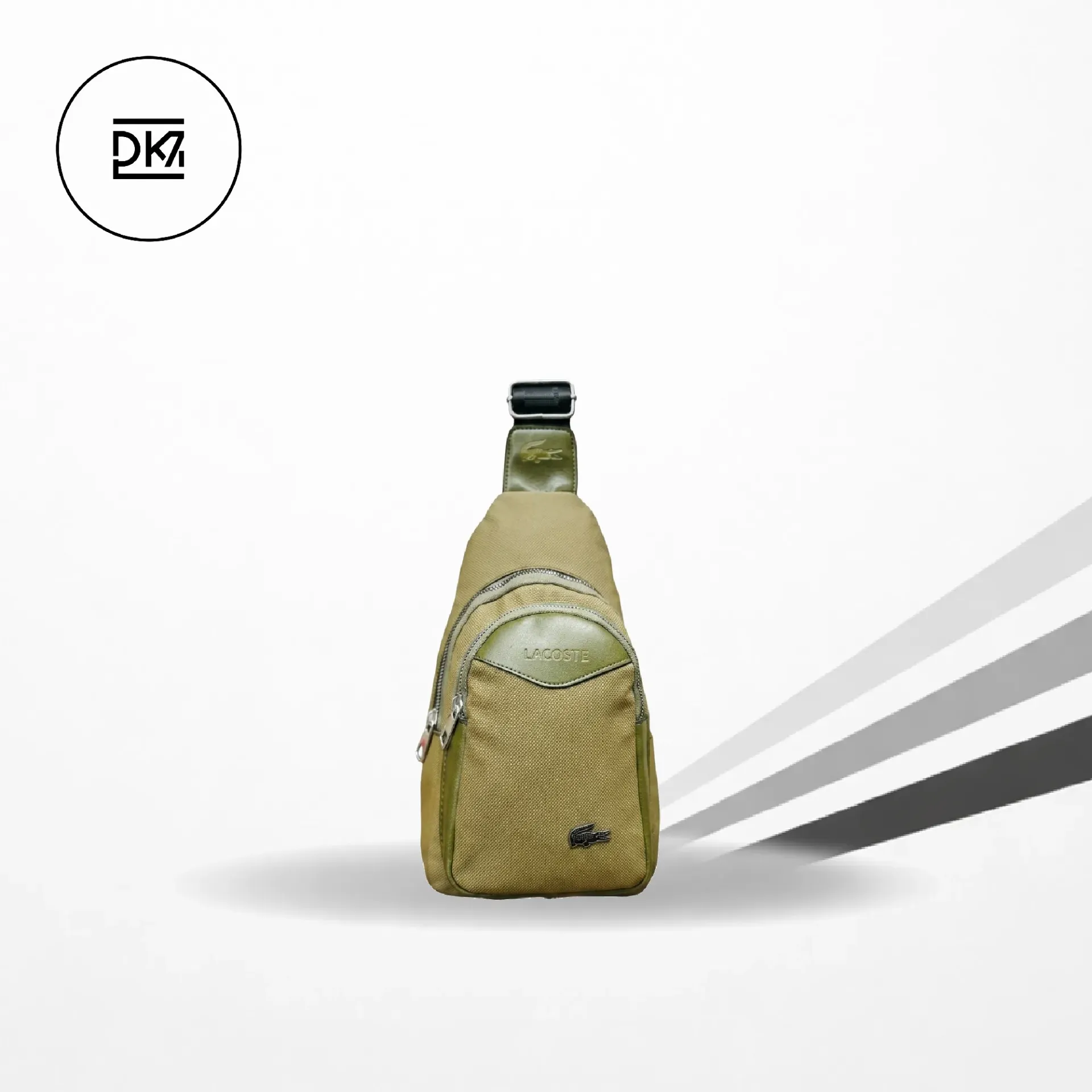 Lacoste Sling Bag – Olive Green