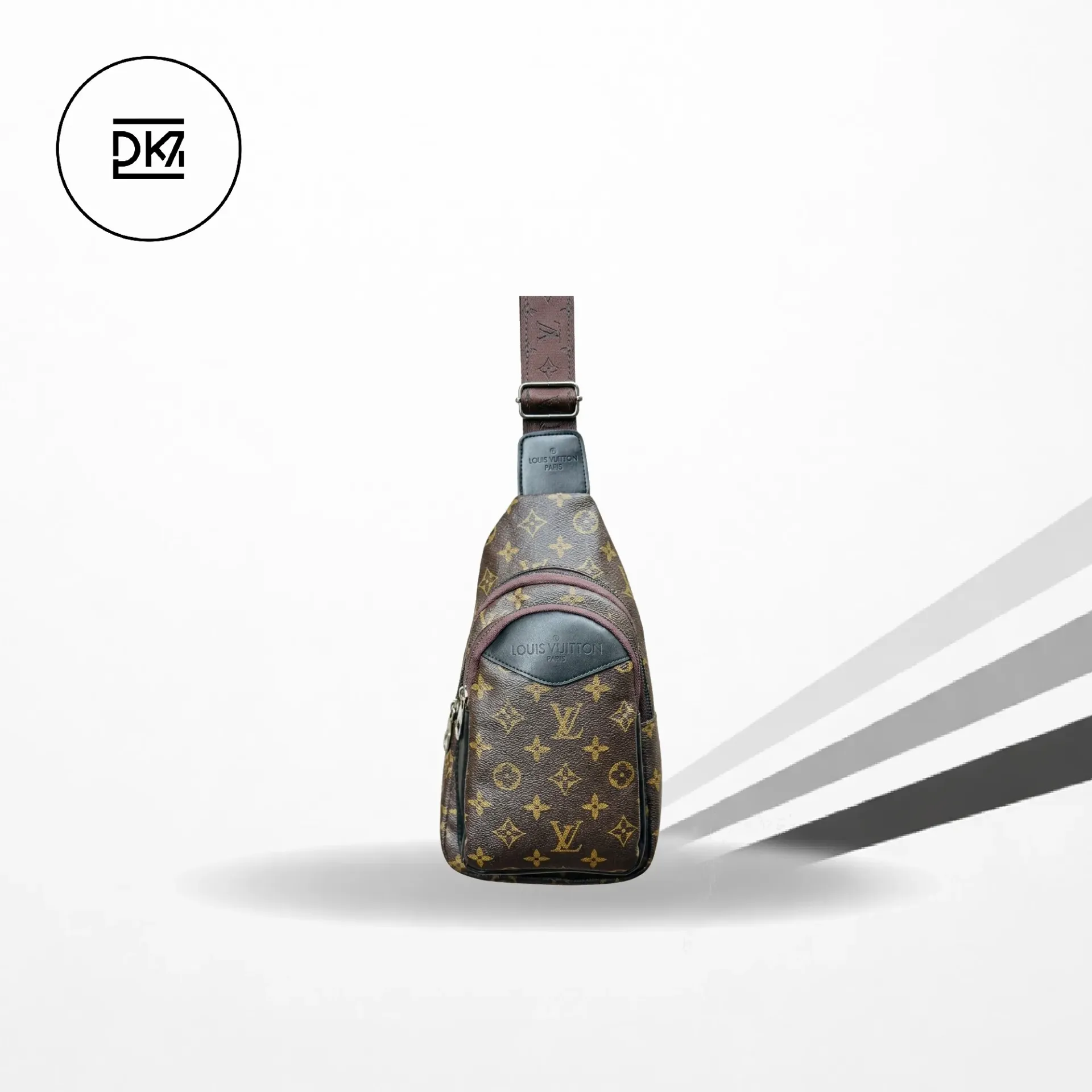 Louis Vuitton Sling Bag – Brown Classic Monogram